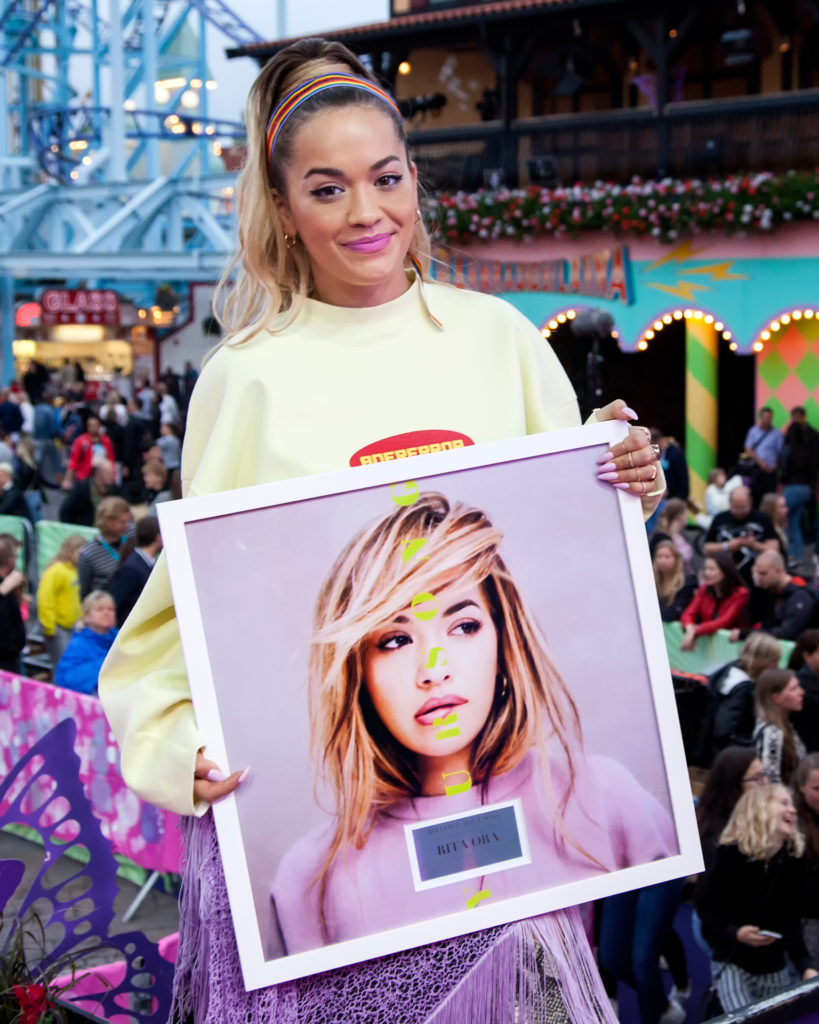 Rita was also handed a Swedish gold record for Your Song