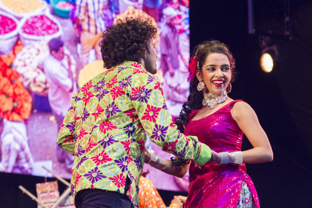 The inauguration continued with the first show of Love Story - a Bollywood Musical