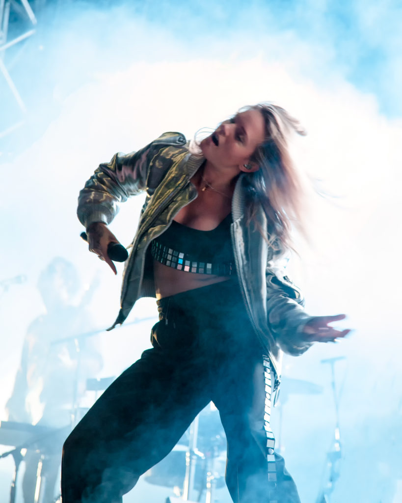 One of Sweden's biggest popstars Tove Lo ended the festival with a cavalcade of her international hits