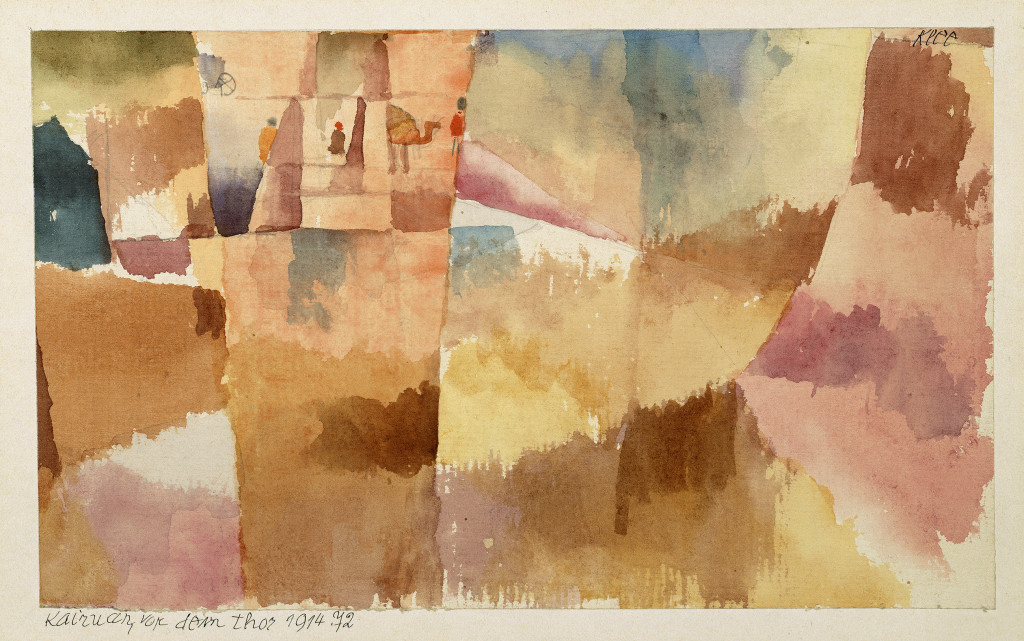 Paul Klee's "Kairuan, Before the Gate"