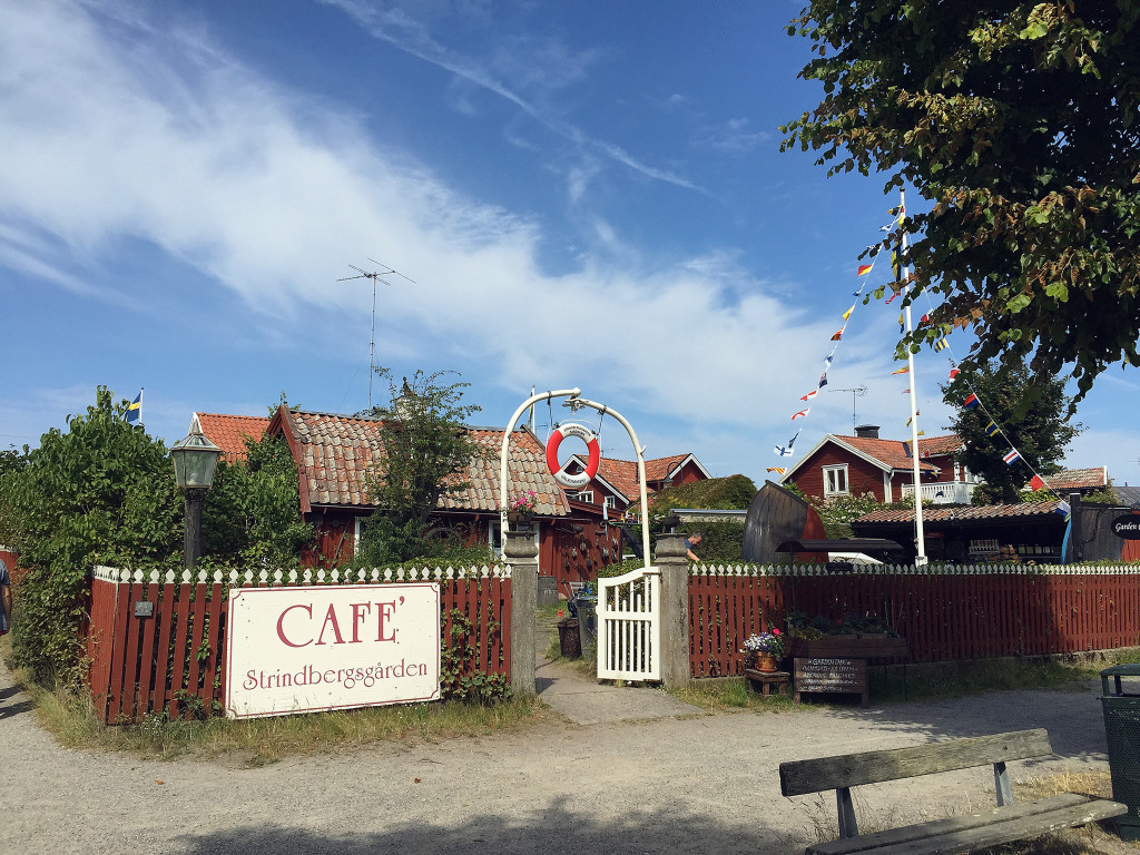 Sandhamn has plenty of coffee shops for all tastes.