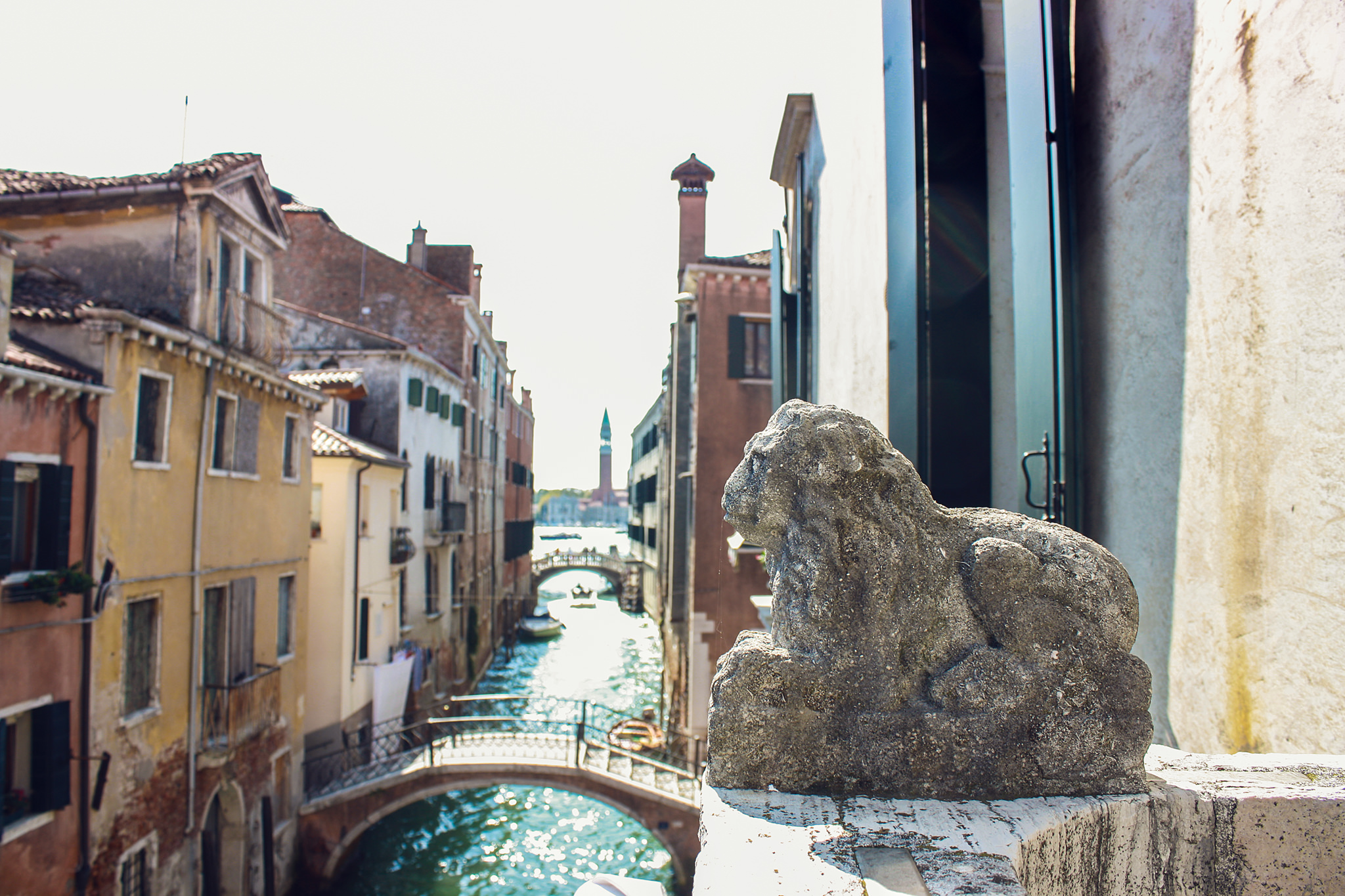 Venezia lion canal
