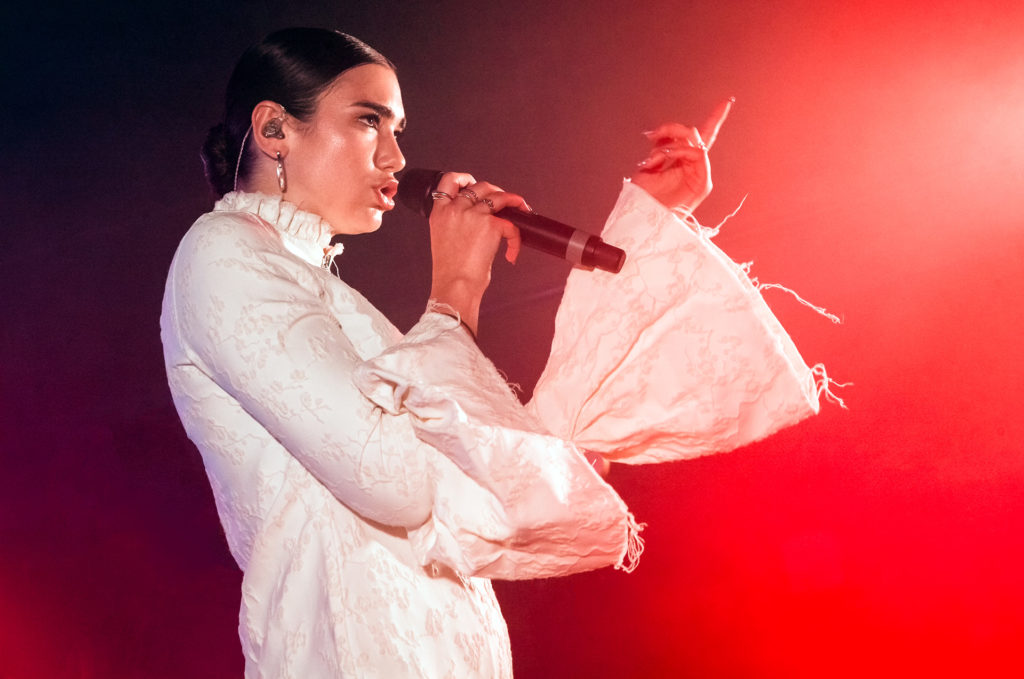 Dua Lipa is doing the festival rounds and playing at Roskilde, Ruisrock, Sziget, Lollapalooza and more - Photo by Nina Uddin