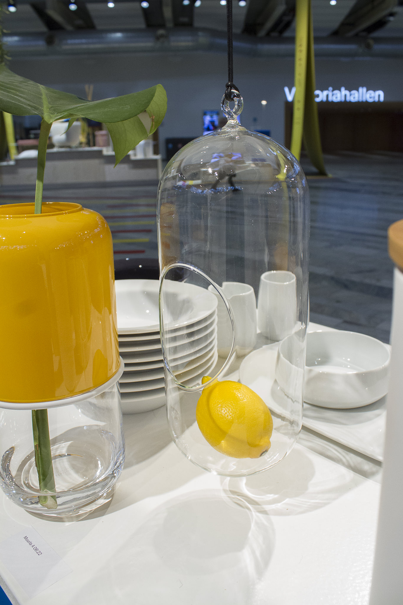 Formex interior scandinavian design fair stockholm sweden kitchen lemon plates yellow