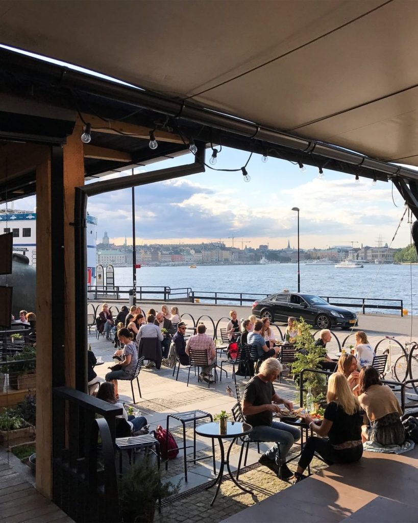 Bread & Wine fotografiska best terraces outdoor bar café restaurant stockholm sweden summer