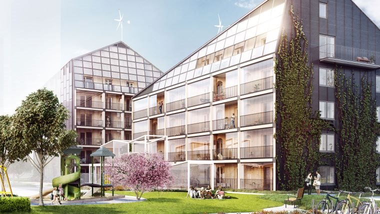 Stockholm and Sustainable Construction skanska city eco environmentally friendly