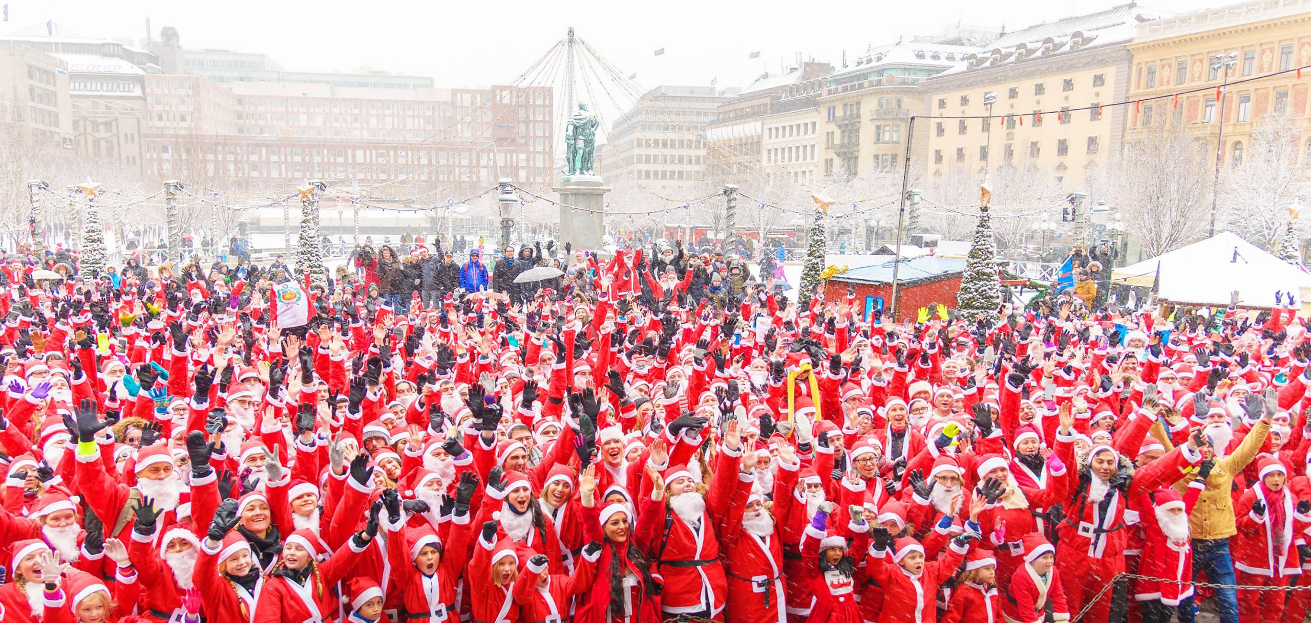 Santa Run Stockholm Christmas december