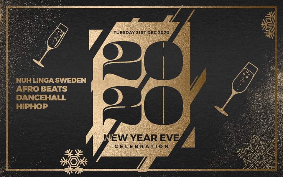 Afro Beats New Year's Eve Party Stockholm at Kvarteret Slaktkyrkan
