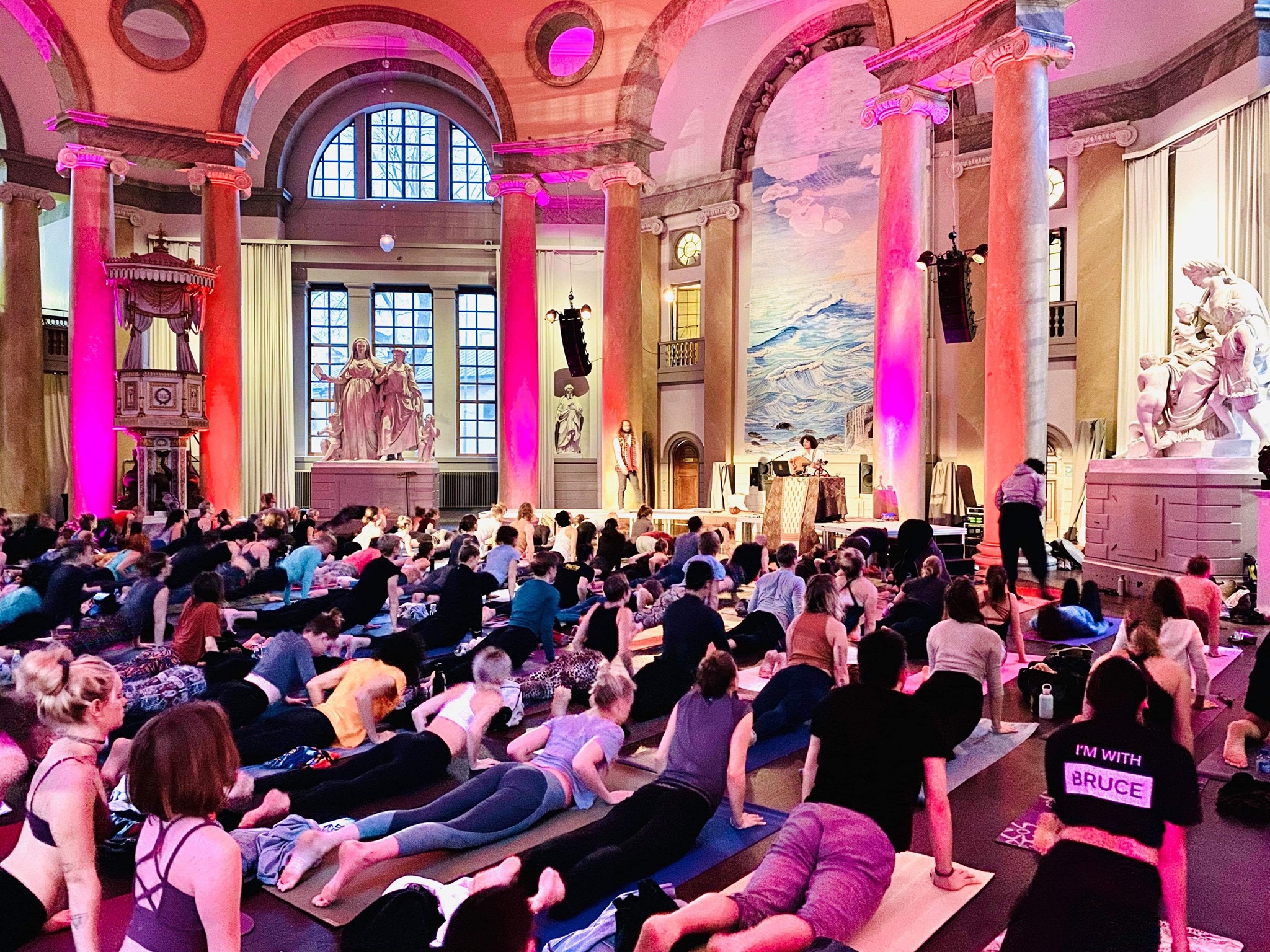 The Most Epic Meditation Yoga Dance Live Music Event Stockholm Sweden mindfulness