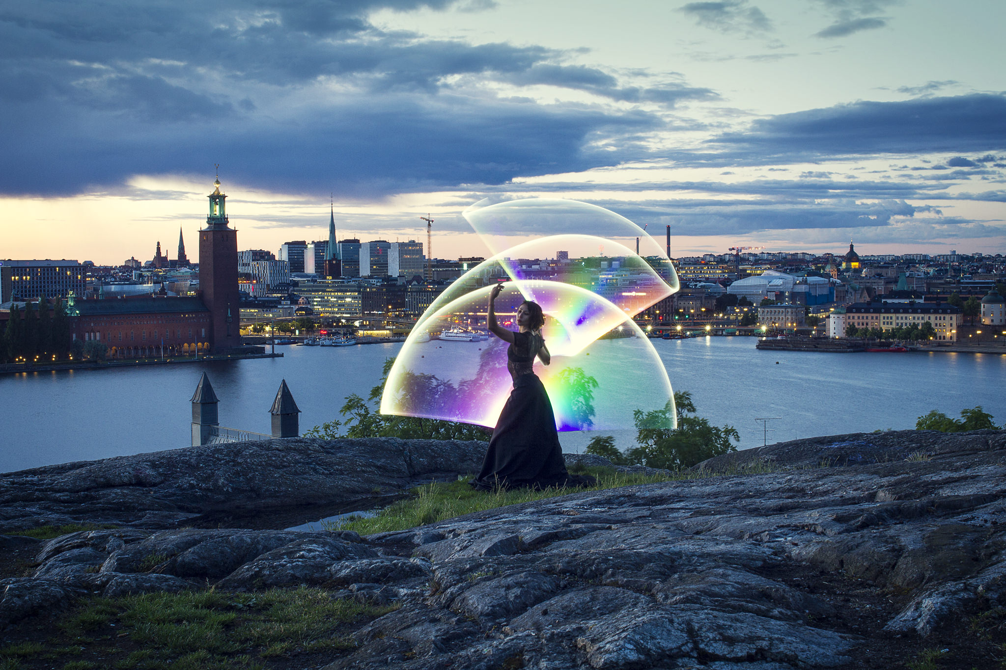 The Best Places in Stockholm to Practice Your Photography Skills light painting