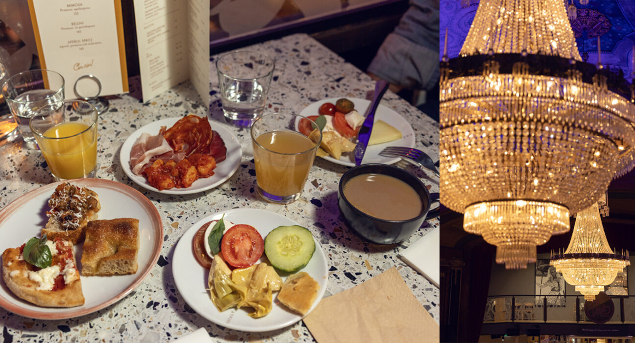 Eataly Italian brunch food