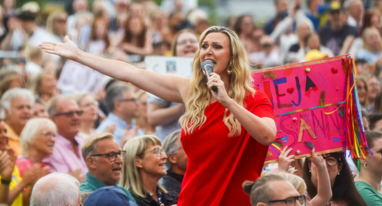 Sanna Nielsen at Alls&aring;ng p&aring; Skansen